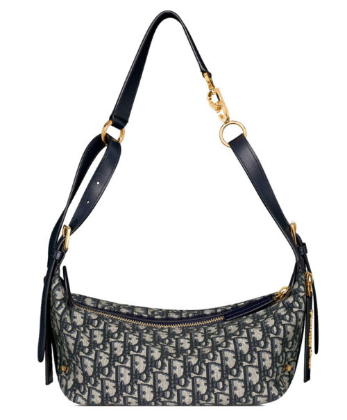 Christian Dior Small D-Journey Bag Dark Blue